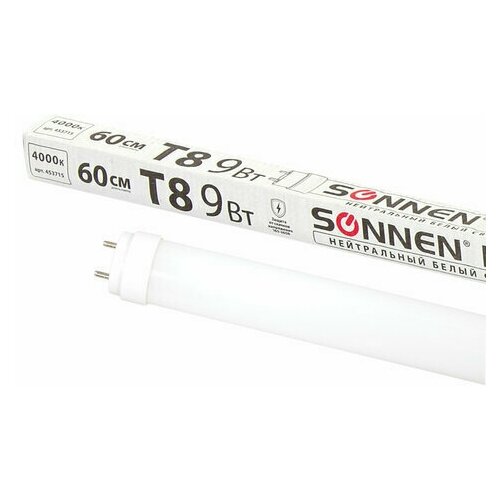 -  SONNEN, 9 , 30000 , 60 ,   ( 18   ), LED T8-9W-4000-G13, 453715,  269