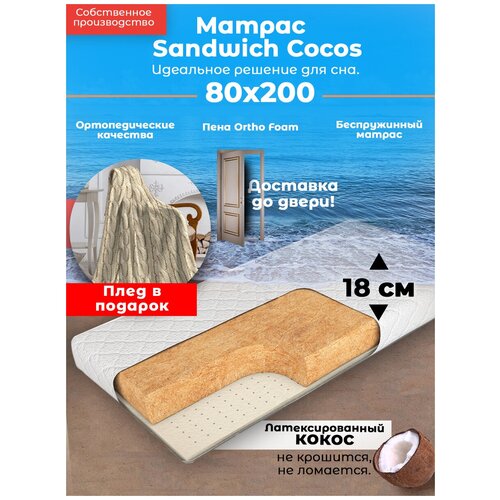 ������ Sandwich Cocos L , ������������, 80�200 �� 80 �� 200 �������������� 80 � 200, ���� 19194�