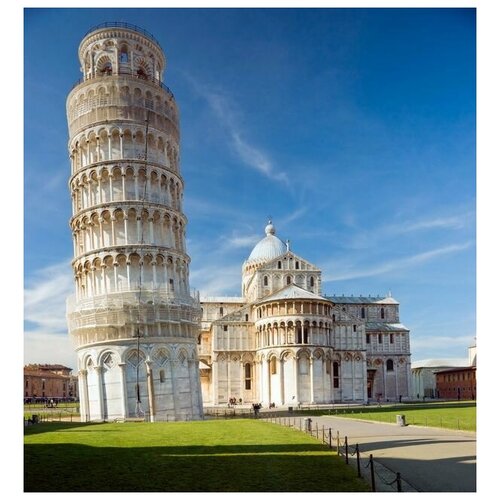      (Leaning Tower of Pisa) 60. x 64.,  2710