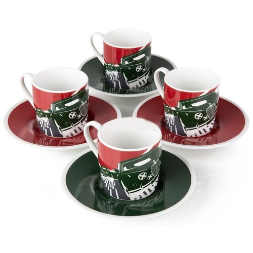     Jaguar Heritage Dynamic Graphic Espresso Set,  18198