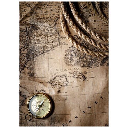       (Map and compass) 2 50. x 70.,  2540