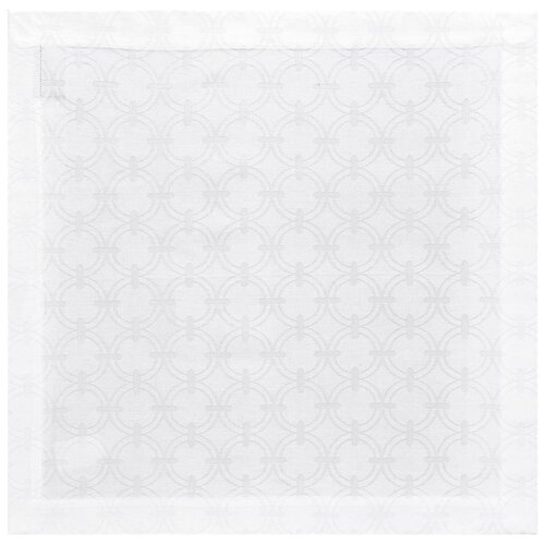  Jacquard Francais Anneaux White 50x50 ,  4000