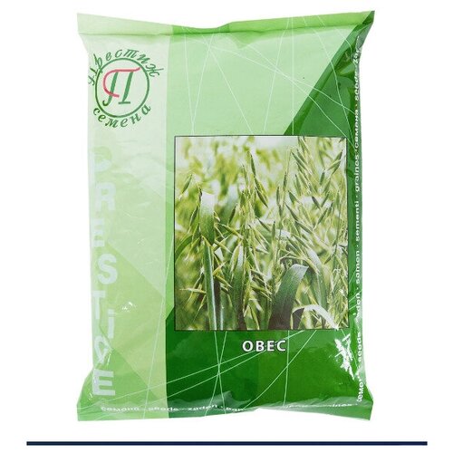 Сидерат семена Овес посевной для улучшения почвы обогащения, для улучшения плодородия почвы, 0,7 кг, цена 432р