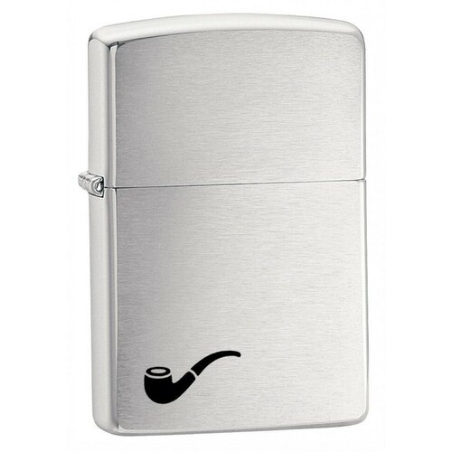   Zippo 200 PL  Brushed Chrome,  4760