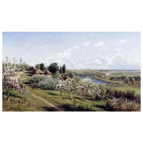       (Apple Trees in Bloom)   52. x 30.,  1480