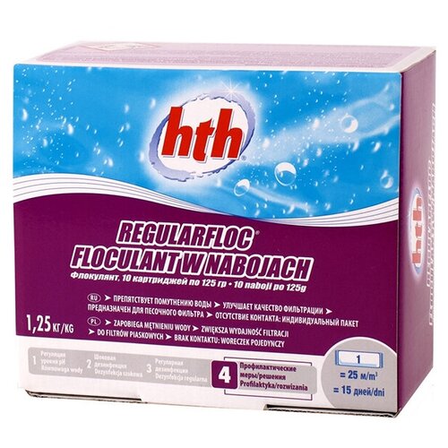 744067  HTH Regularfloc 1.25kg   S800800H9,  3207