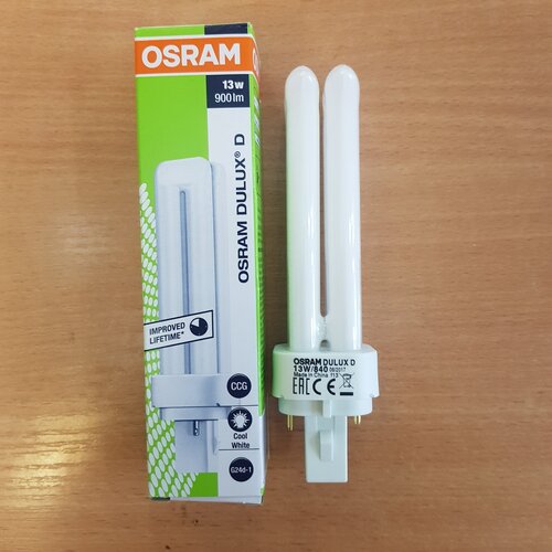  OSRAM  DULUX D 13W/840 G24d-1,    13 , ().,  750