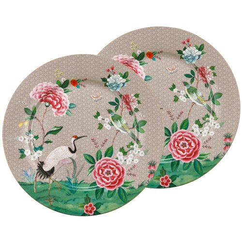   2-  Pip Studio Blushing Birds Khaki, . 32 , 51.001.214,  7546