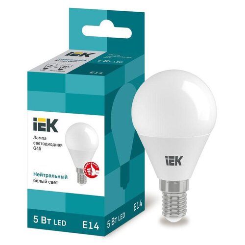   Eco G45 5  4000 . . E14 450 230-240 IEK LLE-G45-5-230-40-E14,  134