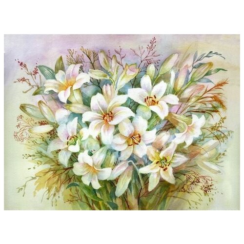       (Bouquet of white flowers) 5 67. x 50.,  2470