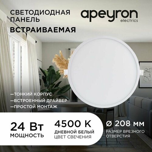   -    /        /  LED     / PF 0.5 / 24 /  4500 / 1920 / IP40 /  1  / 220 / 06-24 / 220 ,  1679 Apeyron