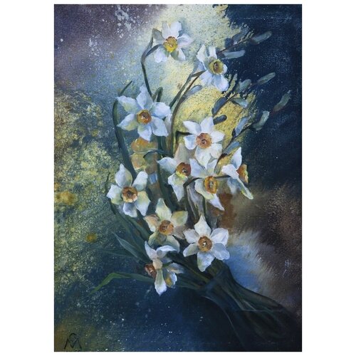       (Bouquet of white flowers) 4 50. x 70.,  2540