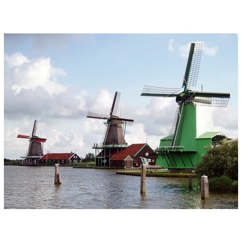      (Windmills) 1 53. x 40.,  1800