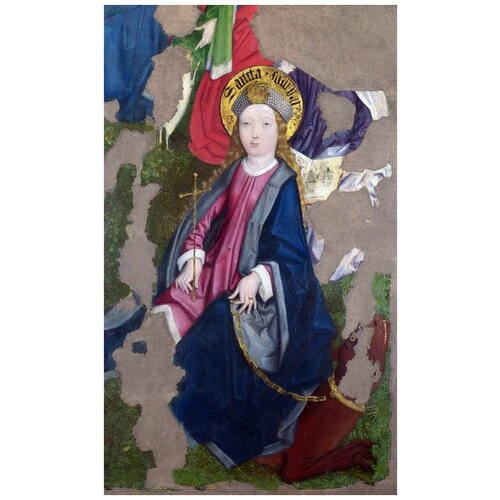      (Saint Margaret)   30. x 50.,  1430