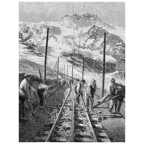       (Construction of the railway) 4 50. x 66.,  2420