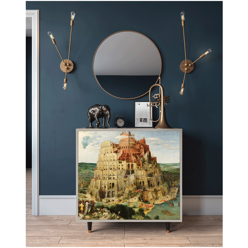  - STORYZ - BS3 Elder The Tower of Babel by Pieter Bruegel, 94 x 96 x 48 , ,  33990