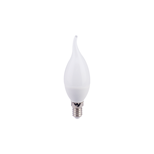   Ecola candle LED 6,0W 220V E14 2700K    () 118x37,  139