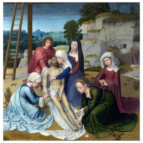      (Lamentation)   40. x 40.,  1460  