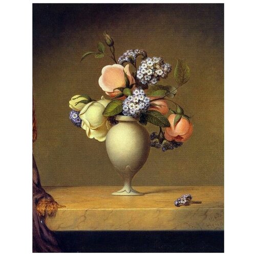       (Vase on a Marble Tabletop)    40. x 52.,  1760