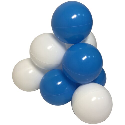 Комплект шариков Hotenok Облака (150 шт: голубой и белый) для сухого бассейна, sbh134-150, цена 1280р