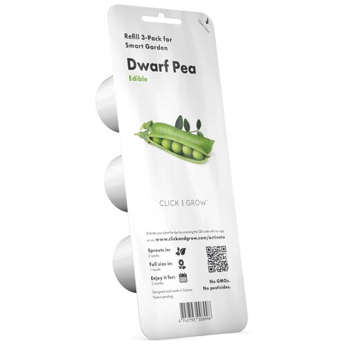      Click and Grow Refill 3-Pack   (Dwarf Pea),  2390