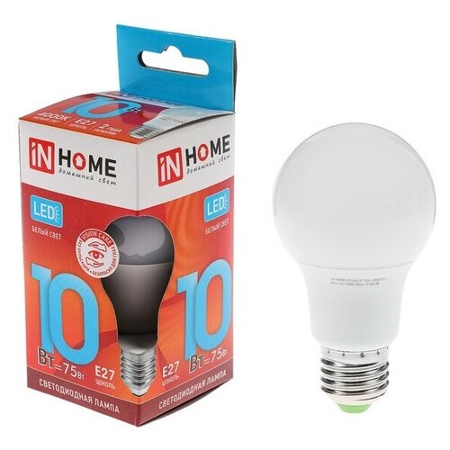    IN HOME LED-A60-VC, 27, 10 , 230 , 4000 , 950 ,  184 IN HOME