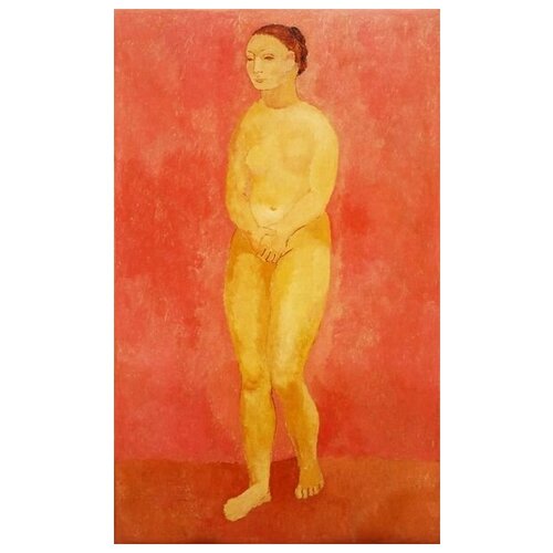     ,    (Nude with Joined Hands)   30. x 49.,  1420