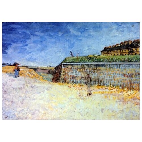     (Ramparts of Paris 2) 42. x 30.,  1270  