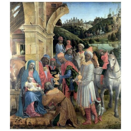      (Adoration of the Kings) 5   50. x 57.,  2190