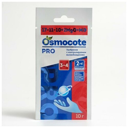 Osmocote PRO 3-4   , NPK 17-11-10+2MGO+ , 10 ,  100