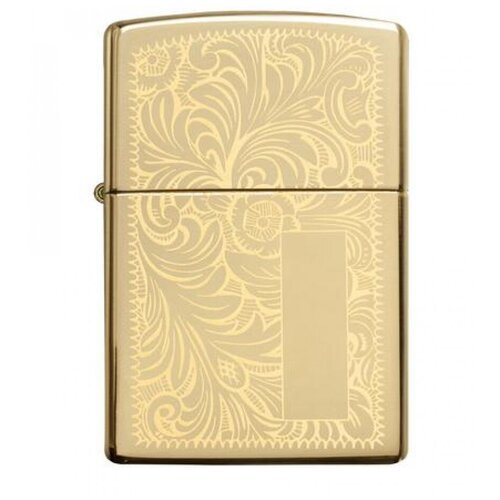  Zippo 352b  Venetian High Polish Brass,  6360