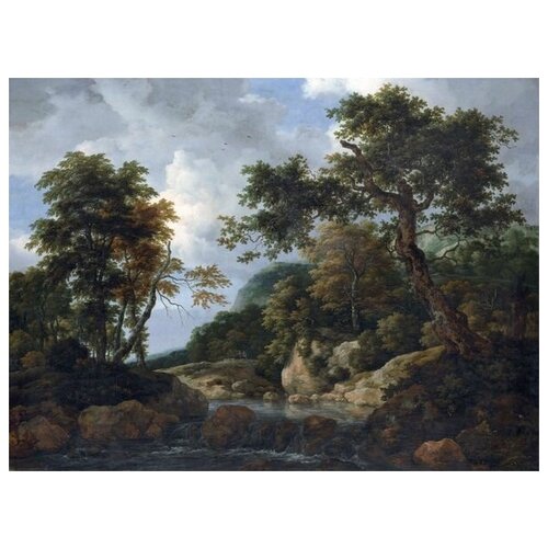      (The Forest Stream) и   54. x 40.,  1810