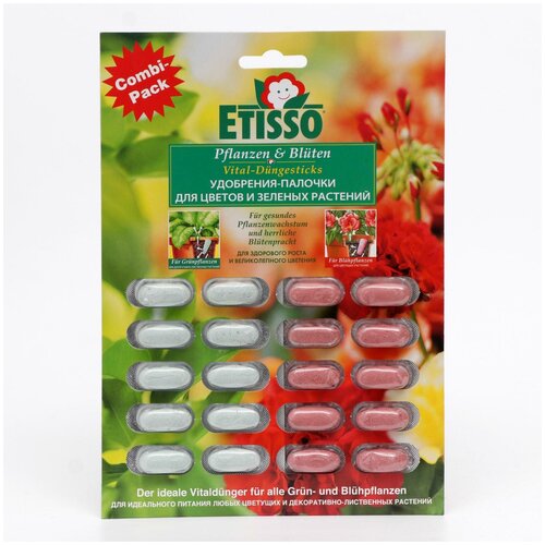   ETISSO Pflanzen&Bluten Vital-Dungesticks   , 2*10,  381