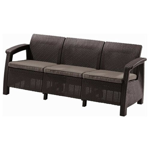  Keter Corfu II Max Love Seat Brown,  18399