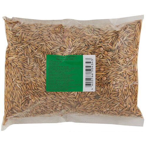 Горохо-овсяная смесь семена 40/60 (1 кг). Сидерат. Green Deer, цена 186р