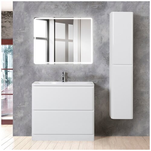    BelBagno Albano 90 , bianco lucido,  61630