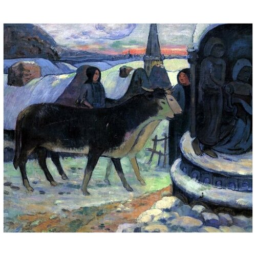      ( ) (Christmas Night (The Blessing of the Oxen))   36. x 30.,  1130