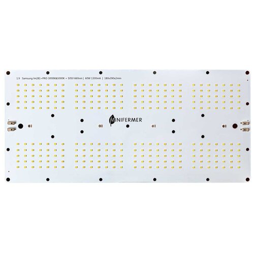   1.9 Quantum board Samsung 2835 lm281b+pro 3000K + 5000K + smd 5050 660nm, 60 1839   /   /     , , , ,  3800