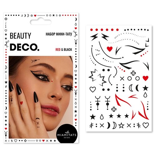   - `DECO.` by Miami tattoos (Red & Black),  627