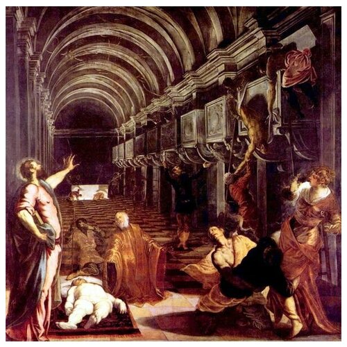        (Finding of the body of St Mark)  30. x 30.,  1000
