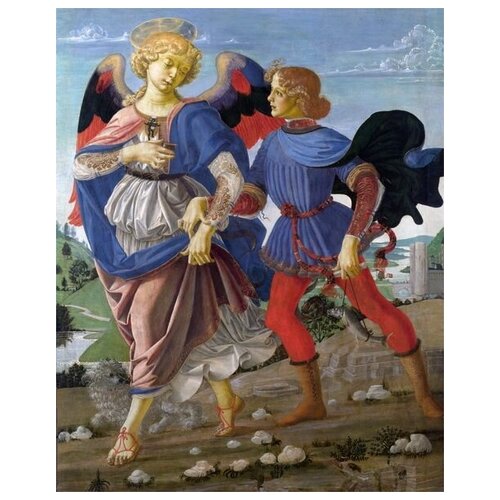       (Tobias and the Angel)    40. x 50.,  1710