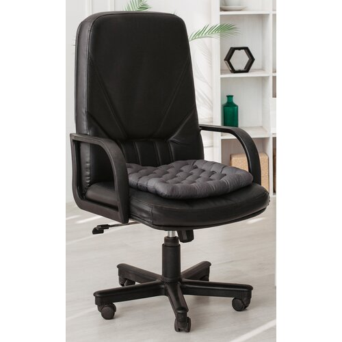 Ортопедическая подушка - сидушка на сиденье стула и авто кресла SMART - TEXTILE 