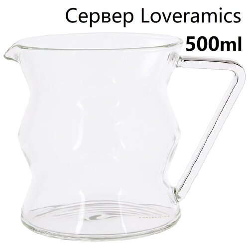  Loveramics Brewers 500 . ZigZag Glass Jug, ,  1390