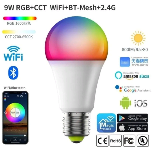   RGB  E27 9W  Wi-Fi, ,  469