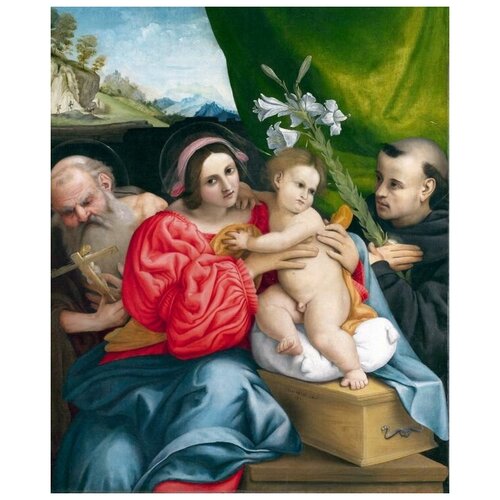          (Madonna and Child)   30. x 37.,  1190  