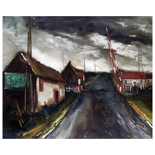       (The road to the village)   37. x 30.,  1190