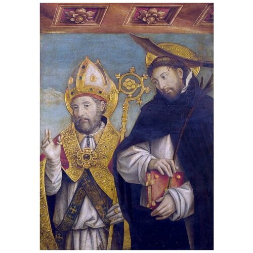         (Saint Peter Martyr and a Bishop )    50. x 71.,  2580