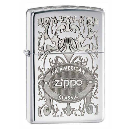  ZIPPO Crown Stamp   High Polish Chrome, /, , 38x13x57 ,  7990