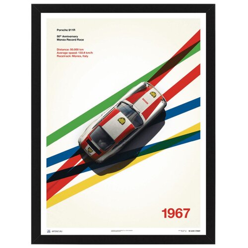   Porsche 911R - BP Racing - Monza - 1967, 32  42 ,  4150