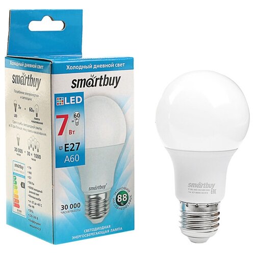    Smartbuy E27 60 7  6000    ,  217 SmartBuy